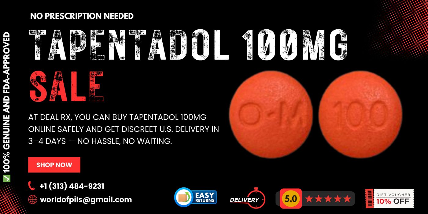 Buy Tapentadol 100mg Online – Fast & Effective Pain Relief 1 Tapentadol 100mg
