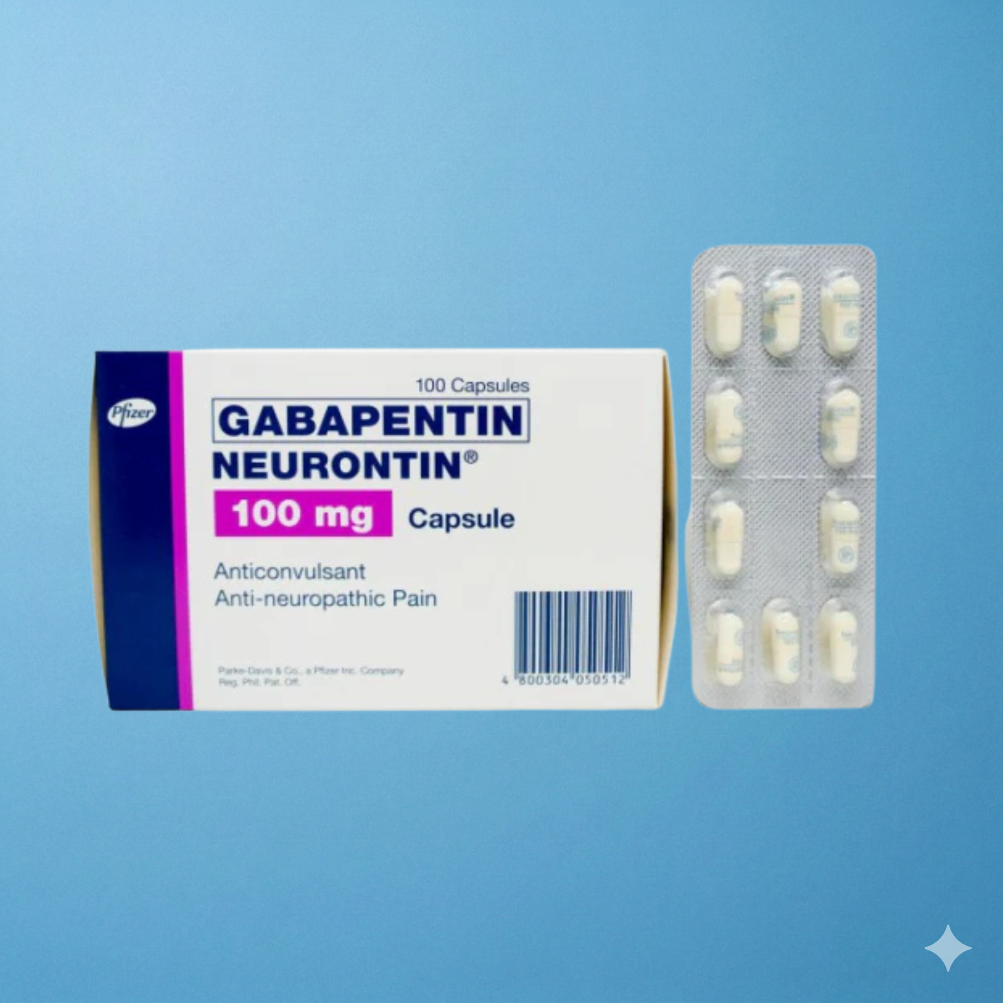 Gabapentin 100mg 1 Gabapentin 100mg
